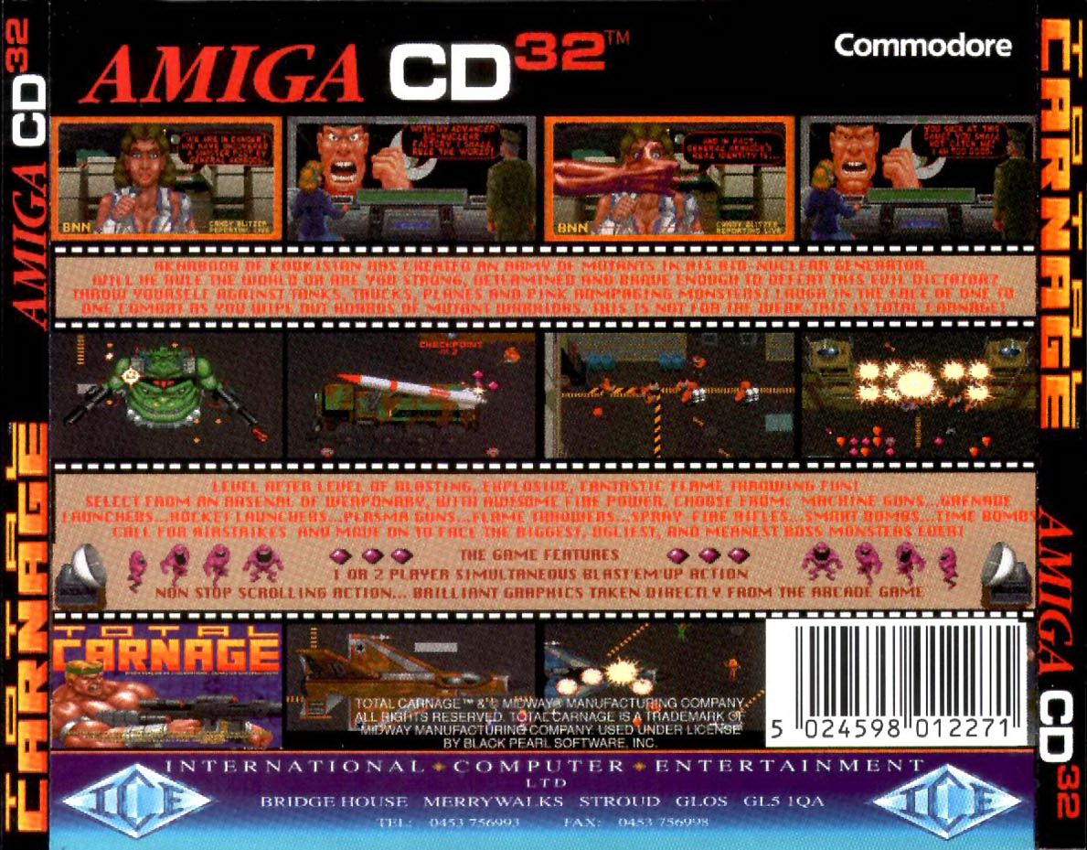 Total Carnage screenshot 3 for Amiga CD32